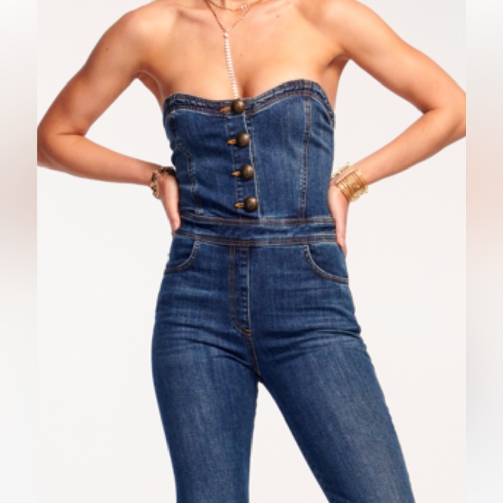Colette Strapless Jumpsuit